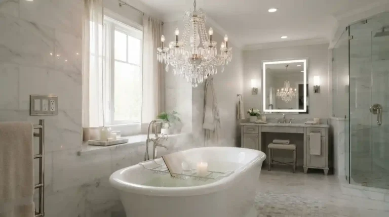 bathroom chandeliers