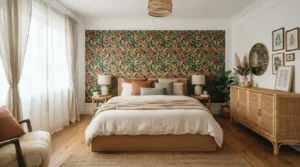wallpaper bedroom design ideas