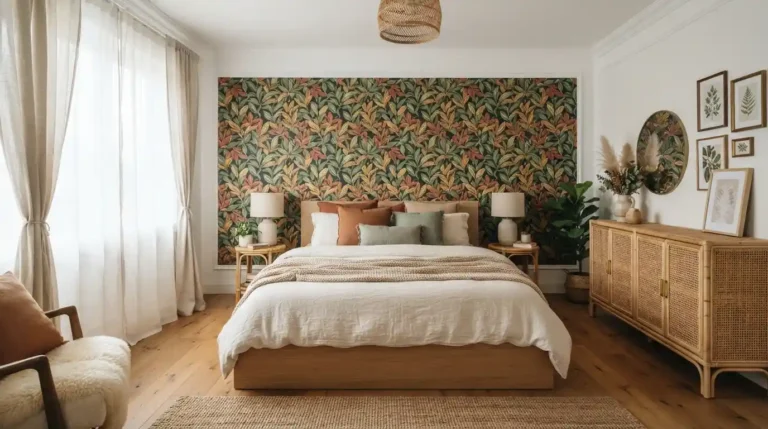 wallpaper bedroom design ideas