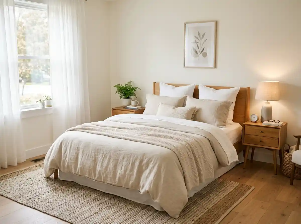 Living Room & Bedroom