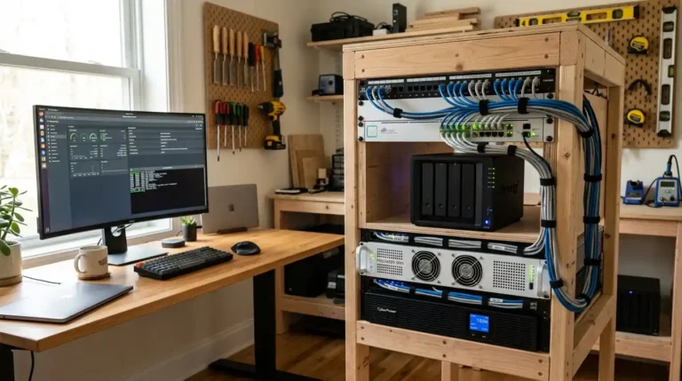 DIY Home Server Rack