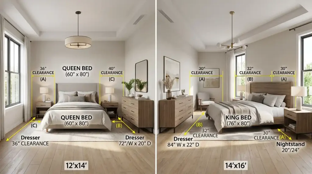 Master Bed Size Guide
