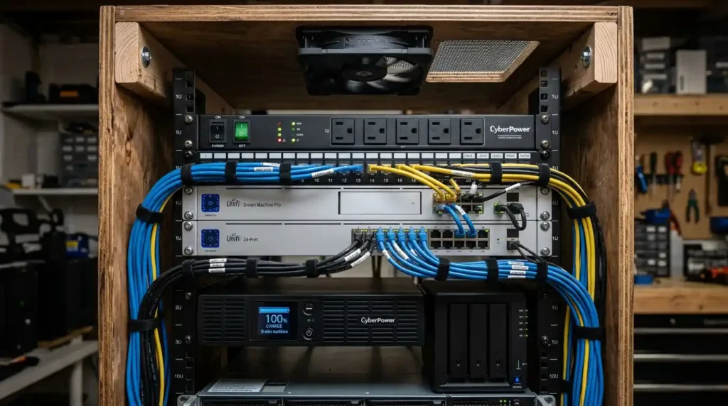 DIY Home Server Rack