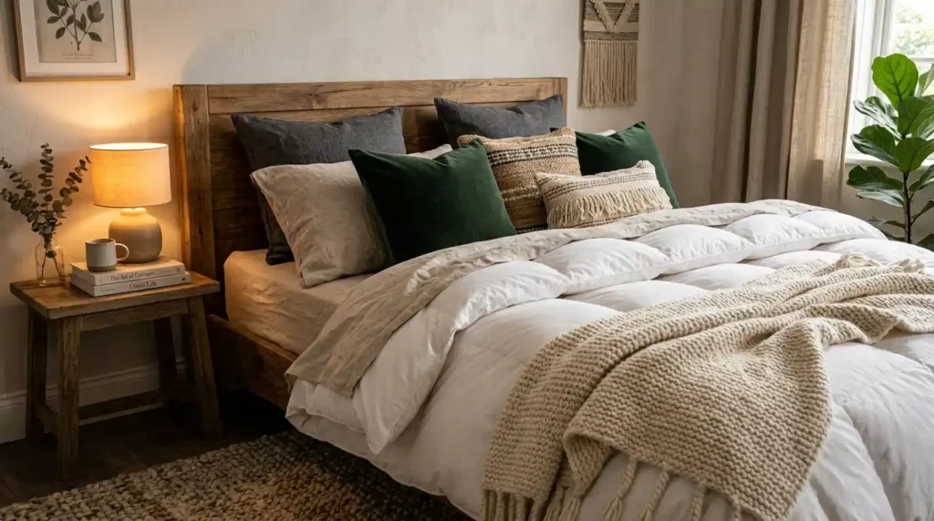 Warm Aesthetic Cozy Bedroom