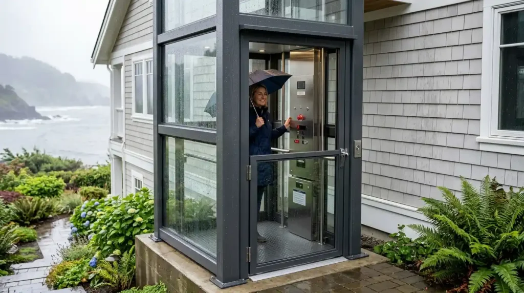 Exterior Home Elevator